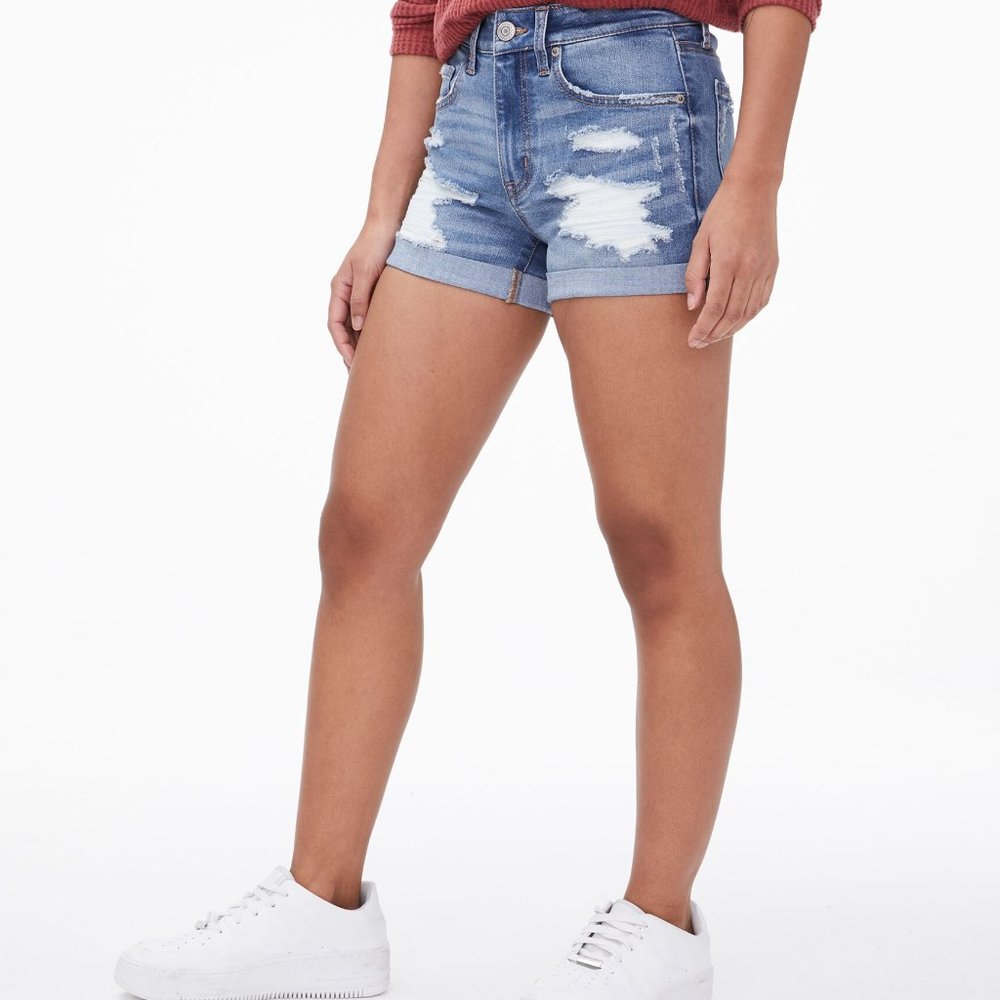 Aero High-Rise midi shorts